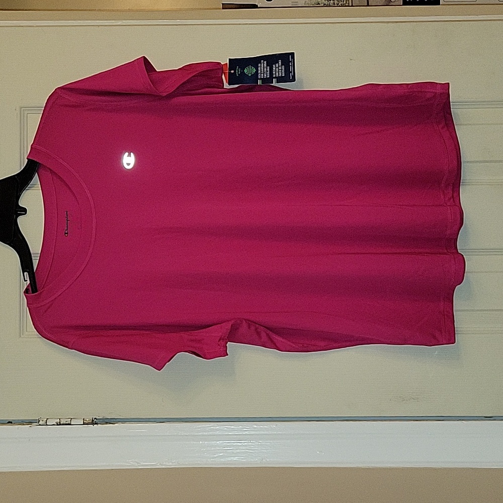 Women Champion tshirt fuchsia 2xl